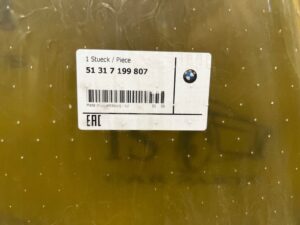 SZYBA PRZÓD PRZEDNIA CZOŁOWA BMW F07 SERIA 5 GT NOWA OEM