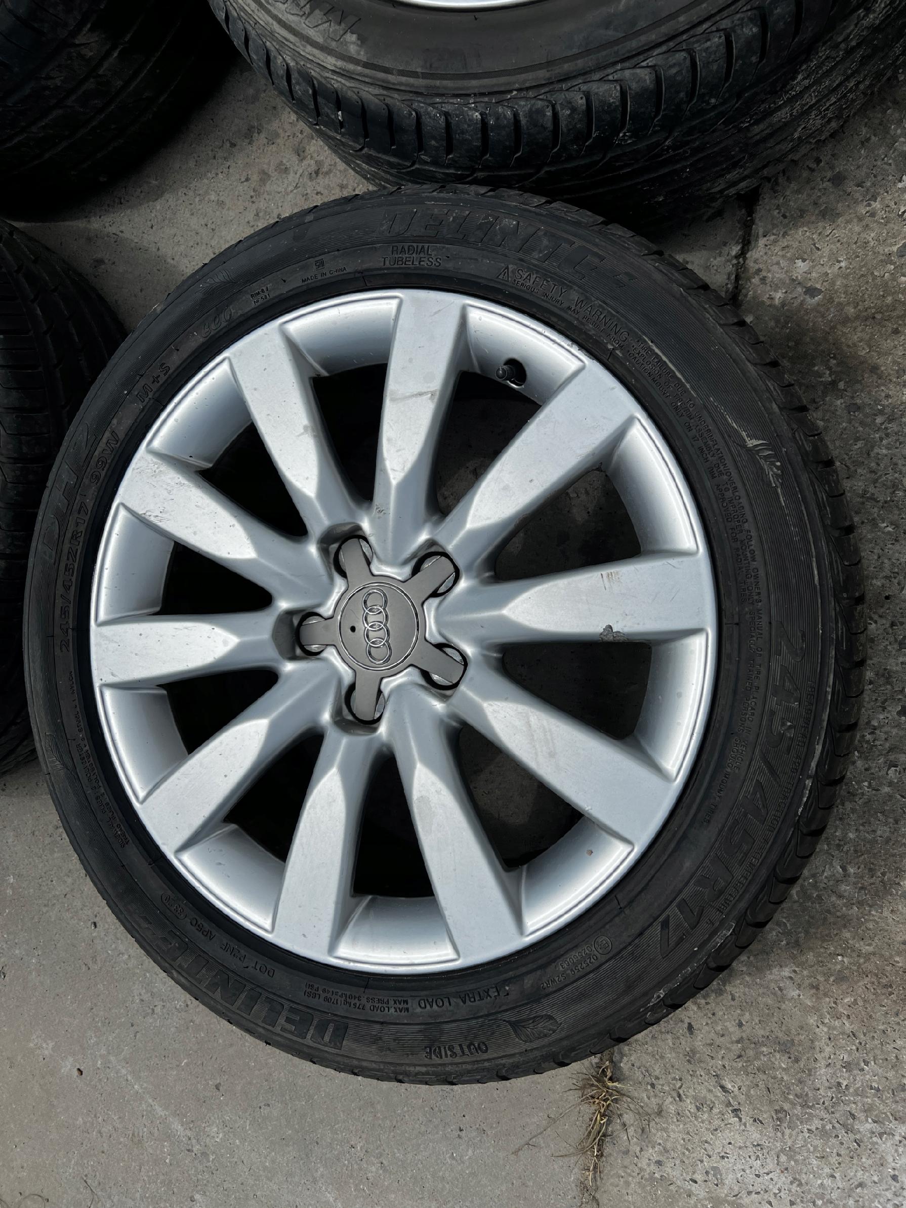 KOŁA FELGI OPONY LETNIE AUDI A4 B8 245/45 R17