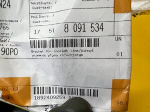 UCHWYT PRZEWODU WĘŻA WODY PŁYNU CHŁODZĄCEGO BMW X5M F95 X6M F96 NOWY OEM