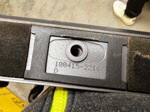 RELING DACHOWY LISTWA DACHOWA PRAWY PRAWA CITROEN C4 GRAND PICASSO II