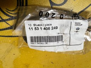 4 X USZCZELKA UKŁADU CHŁODZENIA SILNIKA 31X2,5MM BMW M3 E90 M5 E39 NOWA OEM