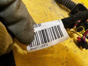 INSTALACJA WIĄZKA PRZEWODÓW DRZWI PRZÓD PRZEDNIE PRAWY PRAWA SKODA SCALA