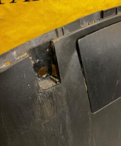 PŁYTA PODŁOGA POD SILNIK ZDERZAK TYŁ TESLA MODEL 3