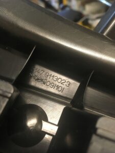 OSŁONA NAKŁADKA LISTWA PROGU LEWA BMW F01 9113023