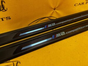 LISTWY OSŁONY PROGU DRZWI BMW M2 COMPETITION F87