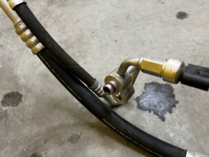 WĄŻ PRZEWÓD RURA RURKA KLIMATYZACJI PORSCHE CAYENNE II 7P5