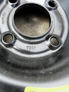 KOŁO ZAPASOWE DOJAZDOWE PEUGEOT 207 125/80 R15 2021R