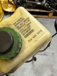 KOMPLET ZBIORNIK WSPOMAGANIA PRZEWODY PORSCHE CAYENNE II 7P5