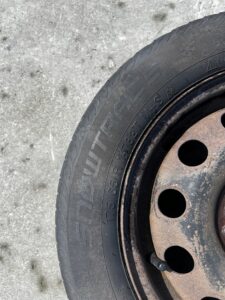 KOŁO ZAPASOWE ZAPAS OPONA ZIMOWA FORD FUSION MK1 FIESTA MK5 175/65 R14