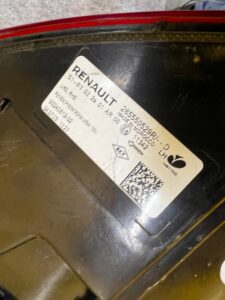 ZDERZAK 4PDC KLAPA LAMPY BELKA TYŁ DACIA SANDERO III STEPWAY 2024R LIFT 369