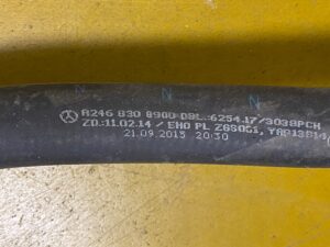 MAGISTRALA WĘŻE WODY POMPA MERCEDES INFINITI 1.5D