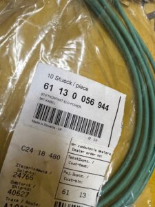 6 X STYK MĘSKI ELO-POWER Z KABLEM BMW NOWY OEM