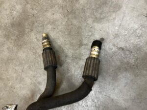 KOMPLET RURY RURA PRZEWODY PRZEWÓD WĄŻ CHŁODNICY OLEJU BMW X5M E70 X6M E71