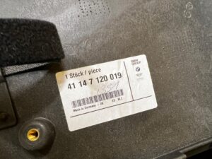 WANNA PODŁOGA BAGAŻNIKA TYŁ BMW 1 E81 E87 NOWA OEM