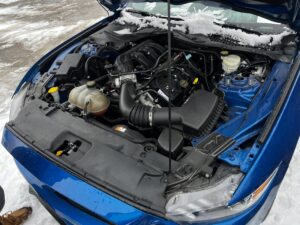 KOMPLETNY PRZÓD ZDERZAK MASKA LAMPY CHŁODNICE FORD MUSTANG MK6 VI S550 3.7