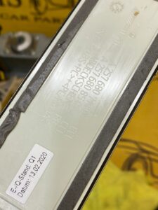 KOMPLET LISTWY PROGOWE NAKŁADKI LED MERCEDES W257