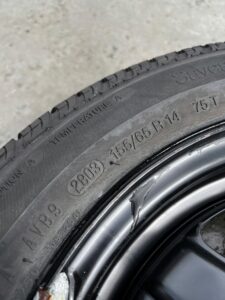 KOŁO ZAPASOWE DOJAZDOWE FELGA OPONA OPEL AGILA A SUZUKI SWIFT I 155/65 R14