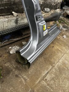 ĆWIARTKA SŁUPEK B PRÓG PRAWY CITROEN C4 PICASSO II / GRAND