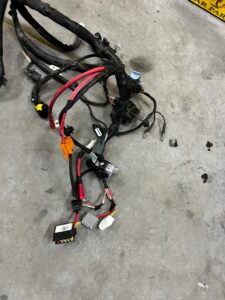 OKABLOWANIE WIĄZKA PRZEWODÓW SILNIKA RENAULT ZOE I Z.E.