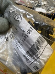 5 X OBUDOWA GNIAZDA 1-BIEG Z WTYCZKĄ PŁASKĄ BMW NOWA OEM