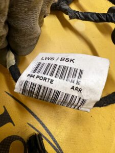 WIĄZKA INSTALACJA OKABLOWANIE DRZWI TYŁ PRAWY PEUGEOT 3008 II