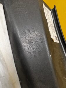 OSŁONA PROGU LED TYLNA CZARNA 6PS PRAWA AUDI A8 D4 LONG