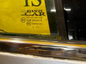 DRZWI PRAWE PRAWY TYLNE TYŁ RENAULT MEGANE IV 4 HB TED69 D69