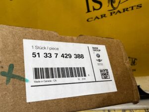 OSŁONA RAMY SZYBY DRZWI PRZÓD SŁUPKA B PRAWA BMW X5 G05 X7 G07 NOWA OEM