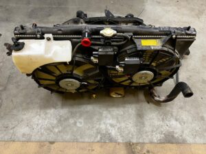 KOMPLET CHŁODNIC PAS PRZEDNI BELKA ZDERZAKA WENTYLATOR LEXUS RX III RX 450H