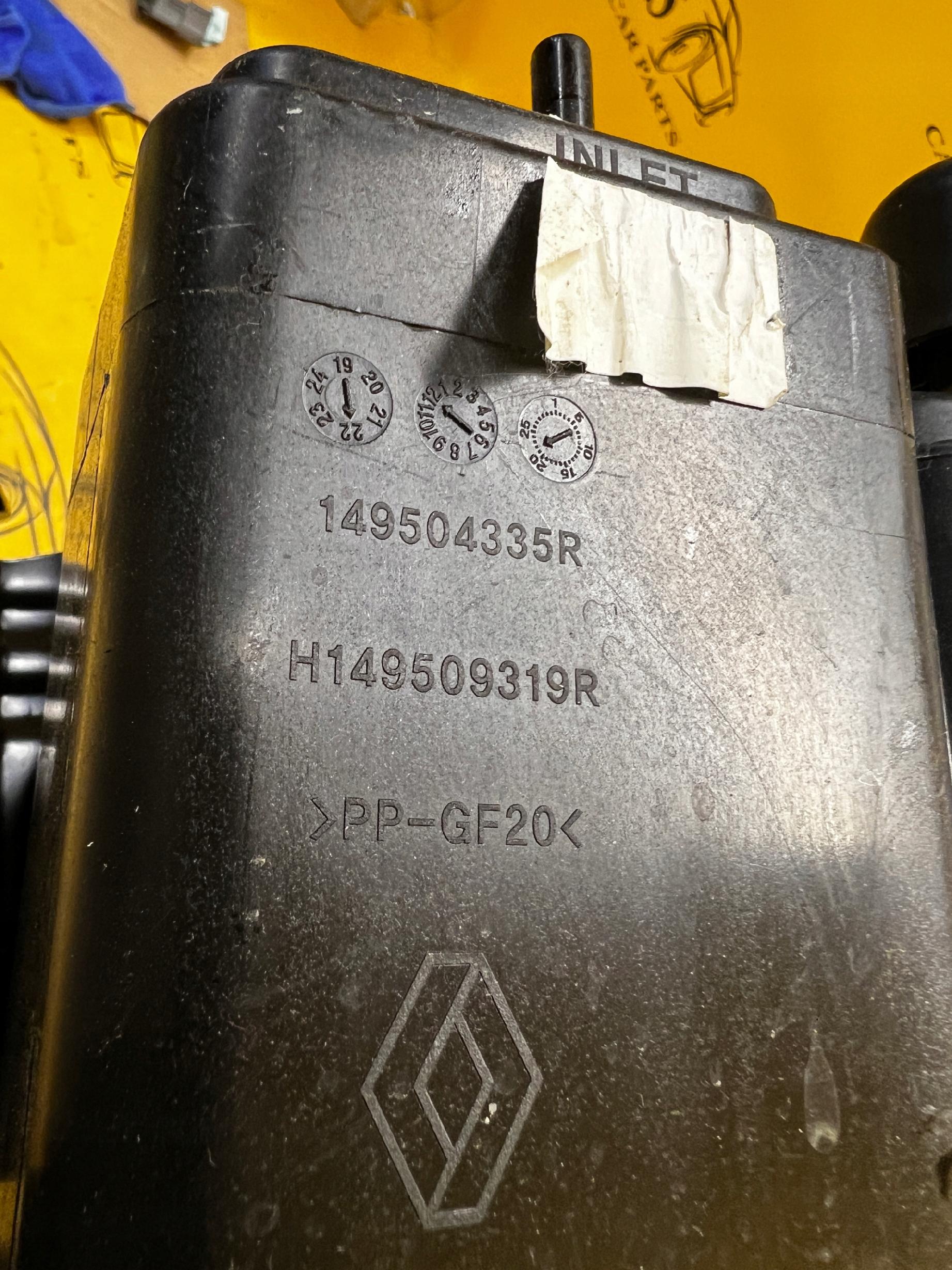 FILTR WĘGLOWY PAR PALIWA DACIA SANDERO III 1.0 TCE