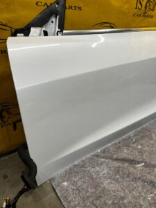 LEWE DRZWI KOMPLET PRZÓD TYŁ STRONA TESLA MODEL 3 BIAŁA PERŁA