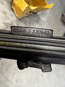 LISTWA USZCZELKA SZYBY SZYBOWA DRZWI TYŁ BMW 5 F10 F11