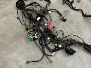 OKABLOWANIE WIĄZKA PRZEWODÓW KOMORY SILNIKA DESKI WNĘTRZA RENAULT ZOE I Z.E