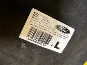 WYGŁUSZENIE ŚCIANY GRODZIOWEJ FORD KUGA MK3 PHEV