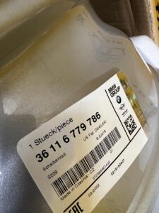 FELGA ALUMINIOWA 16″ V-SPOKE 229 BMW 1 E81 E82 E87 E88 NOWA OEM