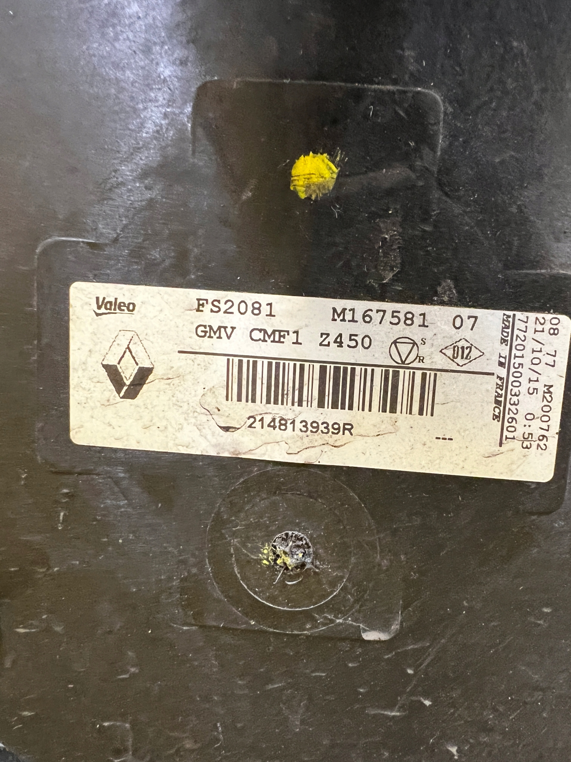 PAS PRZEDNI BELKA CHŁODNICE INTERCOOLER RENAULT MEGANE IV 1.5 DCI 1.2 TCE