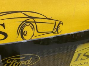 SZYBA CZOŁOWA PRZEDNIA PRZÓD FORD MUSTANG VI 6 550