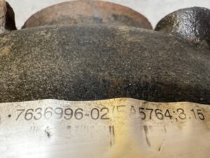 MOST DYFERENCJAŁ TYLNY TYŁ BMW X5 F15 X6 F16 3.15