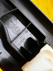 LISTWA NAKŁADKA PROGU TYŁ PRAWY PRAWA CITROEN C4 GRAND PICASSO II