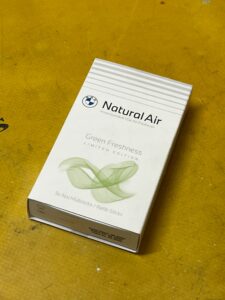 WKŁAD ZAPACH NATURAL AIR GREEN FRESHNESS BMW NOWY OEM