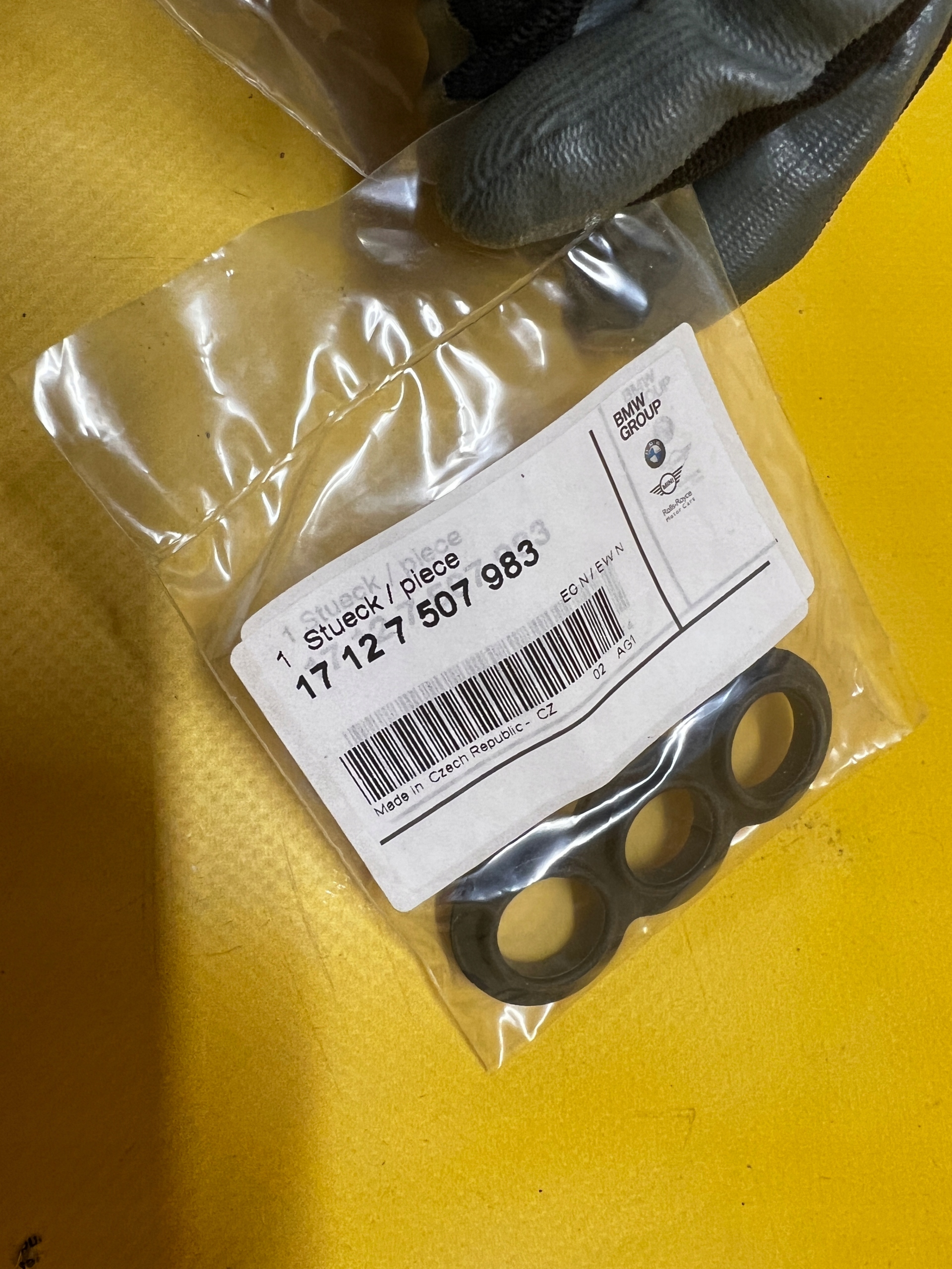 USZCZELKA TERMOSTATU BMW M54 N43 N46N N52 N52N N53 NOWA OEM
