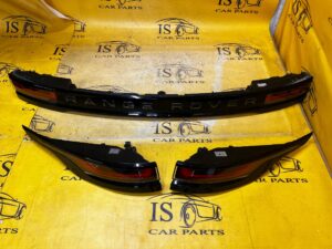 KPL LAMPY TYŁ TYLNE PRAWA LEWA BLENDA CZARNE LED RANGE ROVER VELAR L560 EU