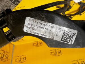 INSTALACJA WIĄZKA ABS KOŁA TYŁ PRAWY MERCEDES C-KLASA W206