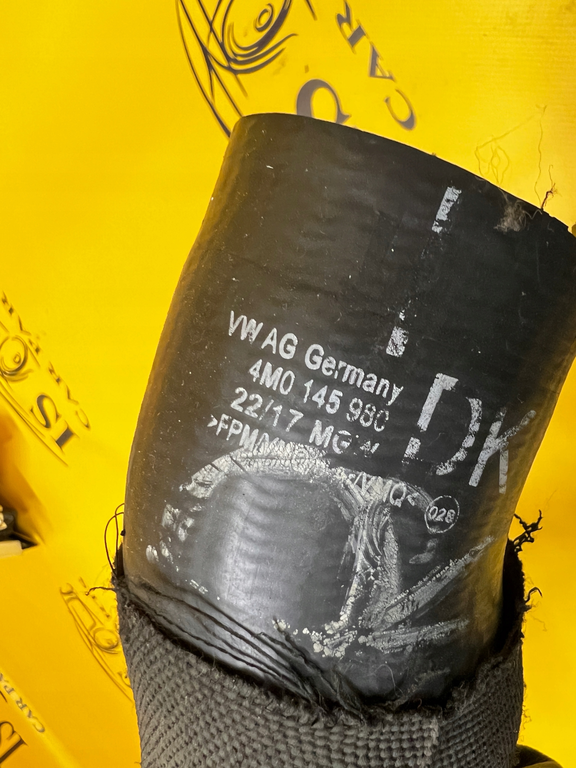 WĄŻ PRZEWÓD RURA INTERCOOLERA AUDI SQ7 Q7 4M0 4.0 TDI