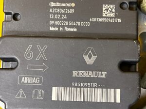 MODUŁ SENSOR STEROWNIK AIRBAG PODUSZEK POWIETRZNYCH RENAULT ZOE I Z.E.