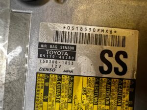 MODUŁ STEROWNIK AIRBAG BEZWYPADKOWY LEXUS RX 450H III 3 AL10