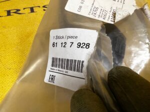 ZESTAW KABLI DO MONTAŻU HAKA HOLOWNICZEGO ZE ZDEJ GŁOWICY BMW X5 G05 NOWY OEM