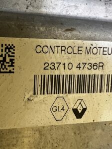 ZESTAW STARTOWY ECU BCM STACYJKA ZEGARY RENAULT CAPTUR I PRZEDLIFT 0.9 TCE