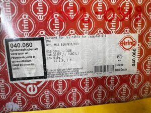 USZCZELKI USZCZELKA POKRYWY GŁOWICY ELRING 040.060 BMW M43 B16/B18/B19