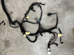 WIĄZKA PRZEWODÓW DESKI KONSOLI NAWIGACJI BMW E70 X5 E71 X6